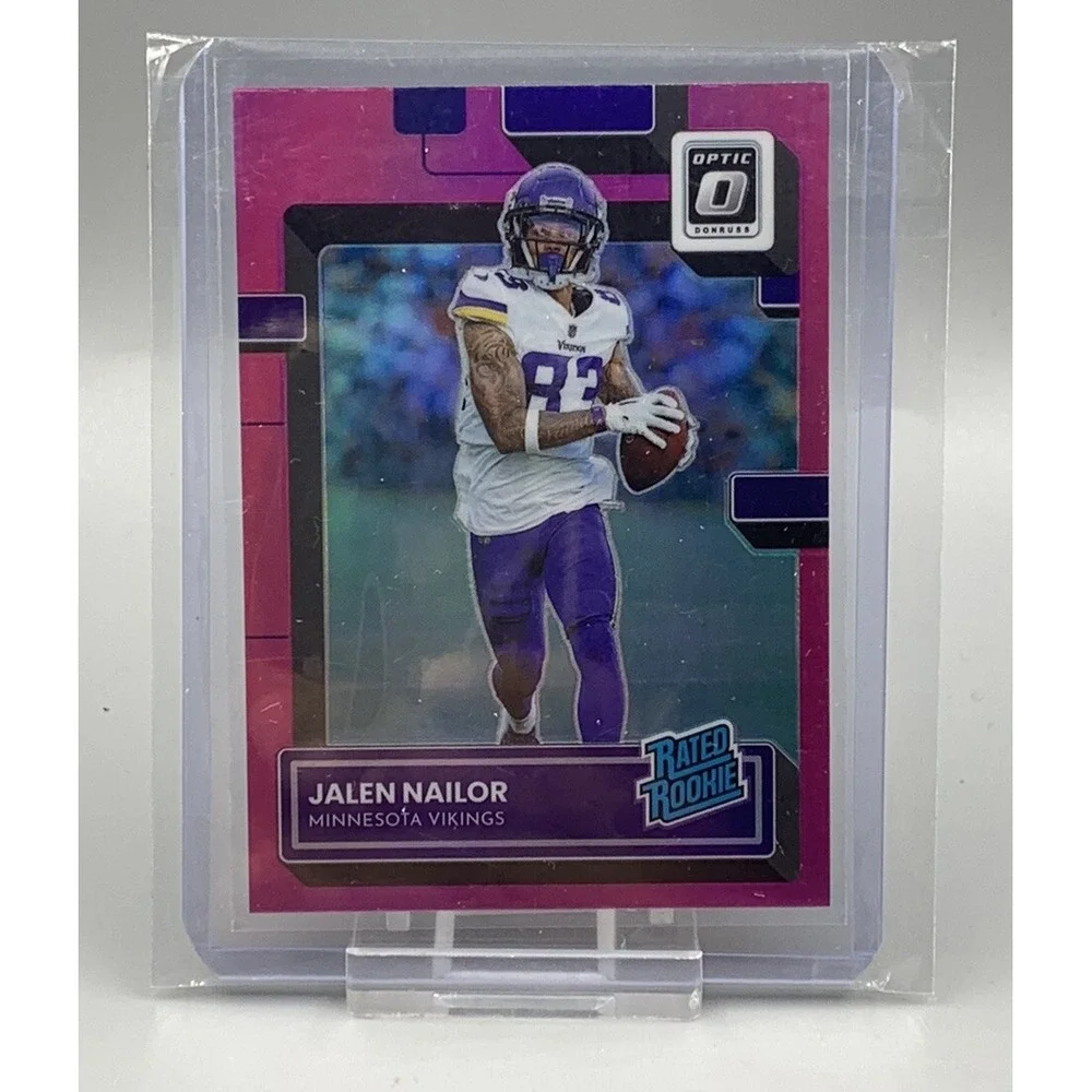 2022 Panini Donruss Optic Jalen Nailor RC‎ #297 Pink Holo Rated Rookie